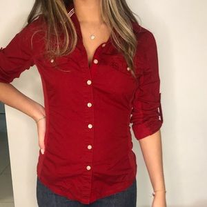 Converse Fitted Button Down Shirt
